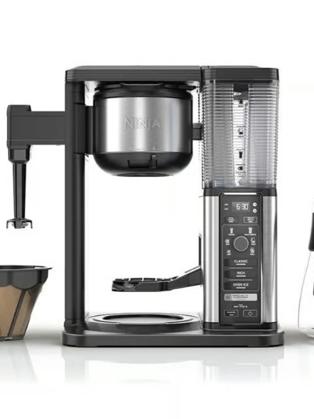 Ninja Programmable Coffee Maker in Stainless Steel and Black